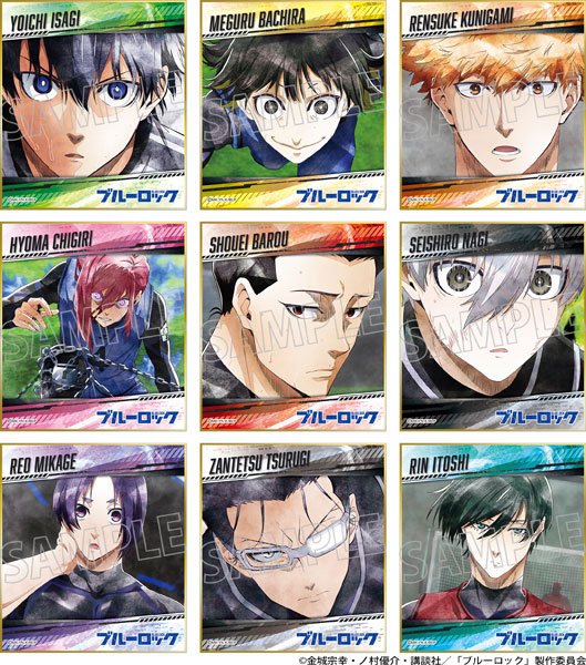ブルーロック ミニ色紙コレクション Art-Pic 9個入りBOX[ムービック