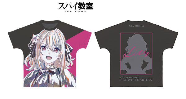 TVアニメ「スパイ教室」 リリィ Ani-Art フルグラフィックTシャツ ユニセックス M[アルマビアンカ]《在庫切れ》