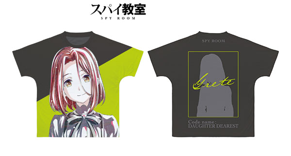 TVアニメ「スパイ教室」 グレーテ Ani-Art フルグラフィックTシャツ ユニセックス S[アルマビアンカ]《在庫切れ》