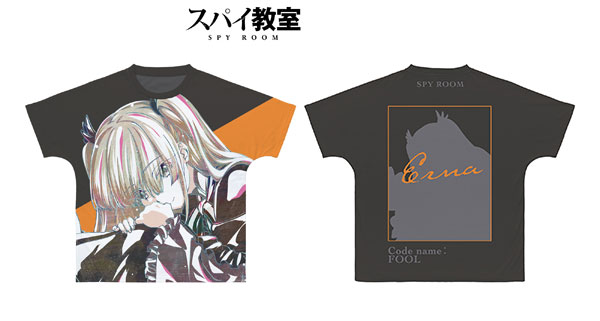 TVアニメ「スパイ教室」 エルナ Ani-Art フルグラフィックTシャツ ユニセックス XL[アルマビアンカ]《在庫切れ》