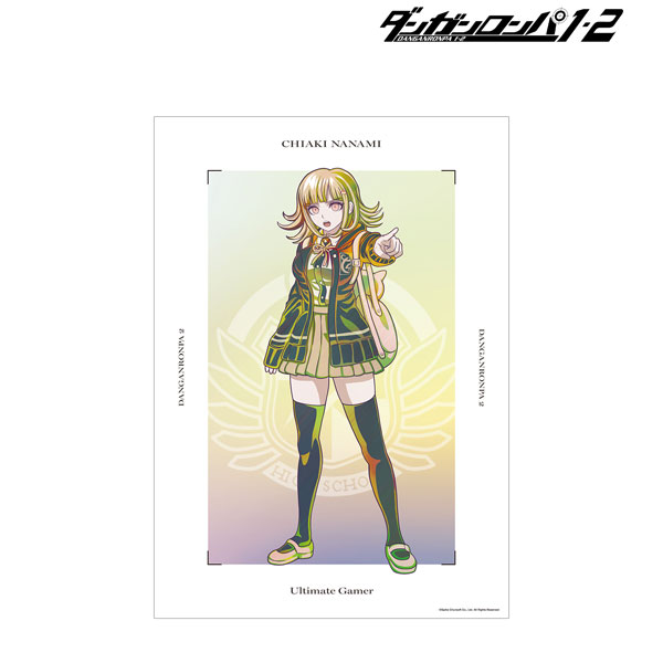 ダンガンロンパ1・2 reload 七海千秋 ポスター フルイチ特典