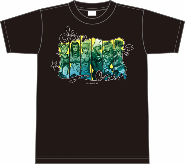 アニメ「ジョジョの奇妙な冒険 ストーンオーシャン」 Tシャツブラック [SP] サイズM[メディコス・エンタテインメント]《在庫切れ》