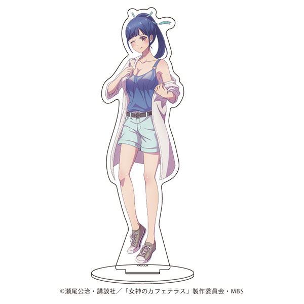 女神のカフェテラス アクリルフィギュア アクリルスタンド 突然の雨 5種セット キャラアクリルフィギュア「TVアニメ『女神のカフェテラス』」07/突然