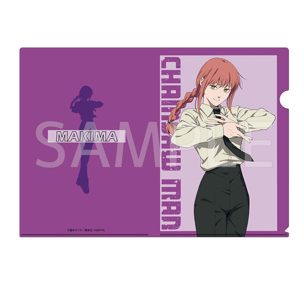 チェンソーマン　クリアファイル　マキマ グッズ-クリアファイル】 劇場版『チェンソーマン レゼ篇』 A4