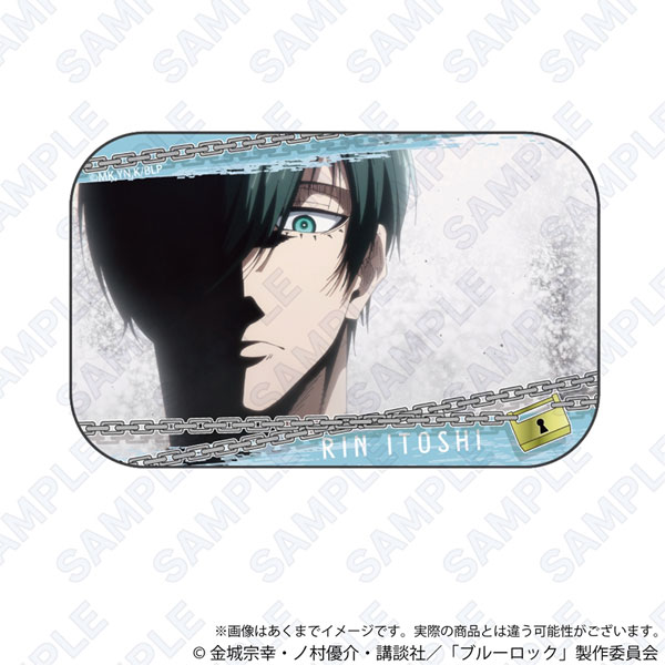 【匿名配送】糸師凛 スクエア缶バッジ ブルーロック_ロングスクエア缶バッジ 糸師 凛/ノスタルジー