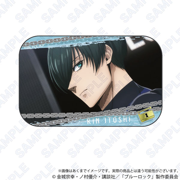 ブルーロックスクエア缶バッジ糸師 凛