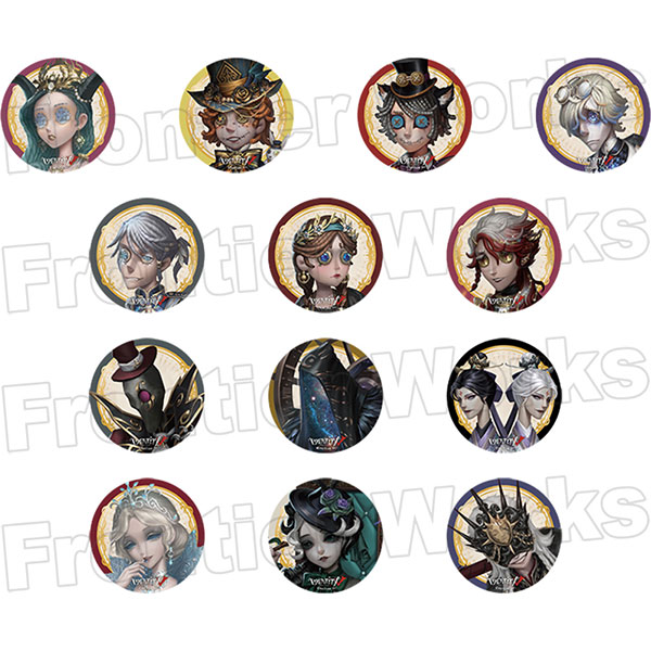 第五人格 真髄メモリアル缶バッジ フールズ グッズ-バッチ】Identity V 真髄メモリアル トレーディング缶バッジ