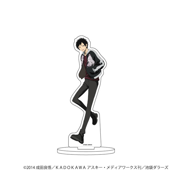 キャラアクリルフィギュア「デュラララ！！×2」04/折原臨也 スカジャンver.(描き下ろしイラスト)[A3]《在庫切れ》