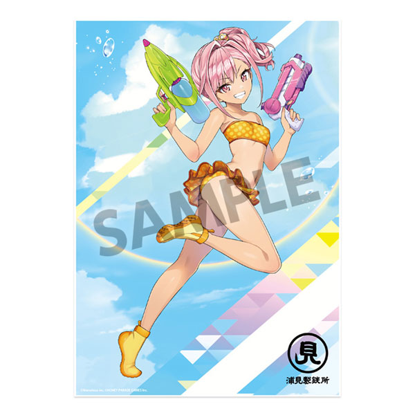 ドルフィンウェーブ ビジュアルアクリルプレート 浦見かな(水着)[ホビーストック]《在庫切れ》