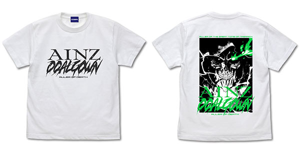 オーバーロードIV 死の支配者 アインズ Tシャツ/WHITE-S[コスパ]