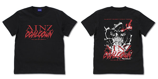 オーバーロードIV 死の支配者 アインズ Tシャツ/BLACK-S[コスパ]