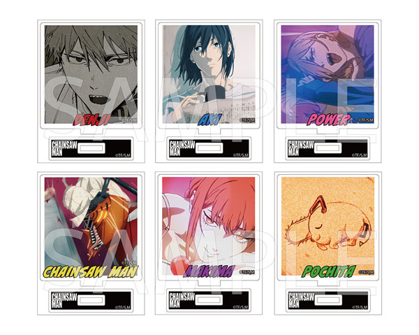 チェンソーマン トレーディング 場面写アクリルスタンド 第2弾 6個入り
