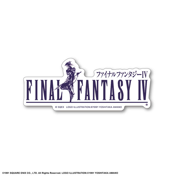 ファイナルファンタジーIV ロゴステッカー[スクウェア・エニックス]《在庫切れ》
