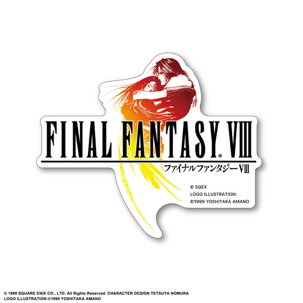 ファイナルファンタジーVIII ロゴステッカー[スクウェア・エニックス]《在庫切れ》