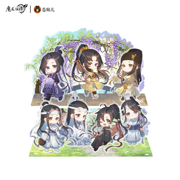 アニメ「魔道祖師」 遊衍春序Ver. ミニキャラジオラマアクリル