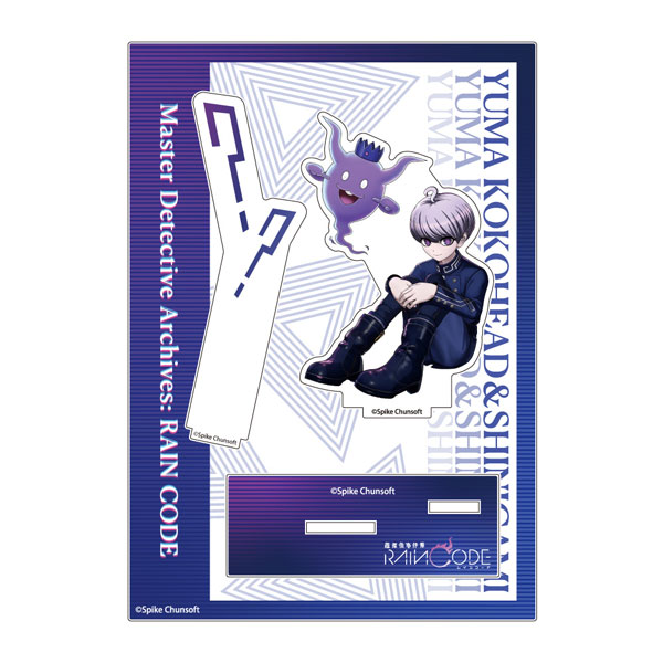 超探偵事件簿 レインコード アクリルスタンド ユーマココヘッド