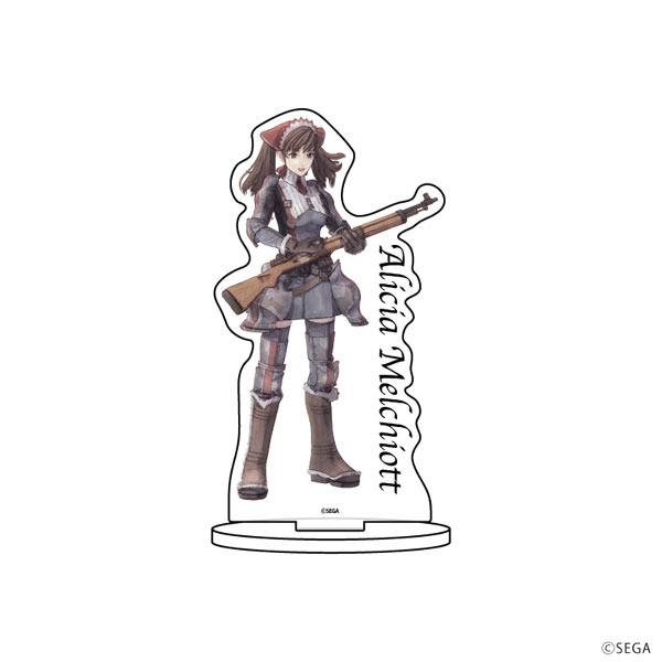 キャラアクリルフィギュア「戦場のヴァルキュリア」01/アリシア