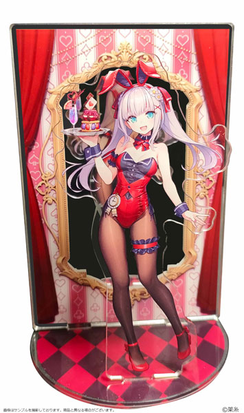 架糸先生描きおろしアクリルフィギュア[鏡の国のバニーさん] レッド[A-TOYS]《在庫切れ》