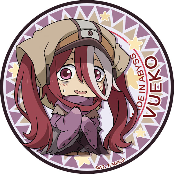 激眠　缶バッジ　アビス メイドインアビス 烈日の黄金郷 ぷちちょこBIG缶バッジ ヴエロエルコ