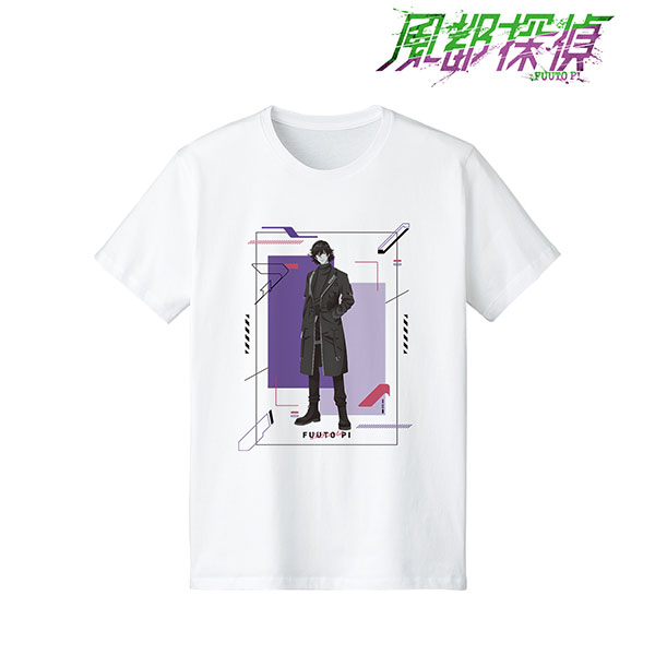 アニメ「風都探偵」 描き下ろしイラスト 左翔太郎 タクティカルファッションver. Tシャツ レディース XL[アルマビアンカ]《在庫切れ》