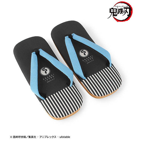 アニメ「鬼滅の刃」 伊黒小芭内 雪駄サンダル ユニセックス L(26-26.5cm)[アルマビアンカ]《在庫切れ》