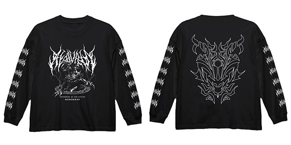 ベヨネッタ3 ゴモラ ビッグシルエットロングスリーブTシャツ/BLACK-XL[コスパ]