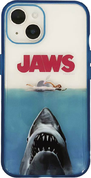 JAWS IIIIfit Clear iPhone14 / 13 対応 ケース ロゴ[グルマンディーズ]《在庫切れ》