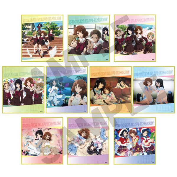 響け！ユーフォニアム トレーディングミニ色紙 10個入りBOX[クラックス