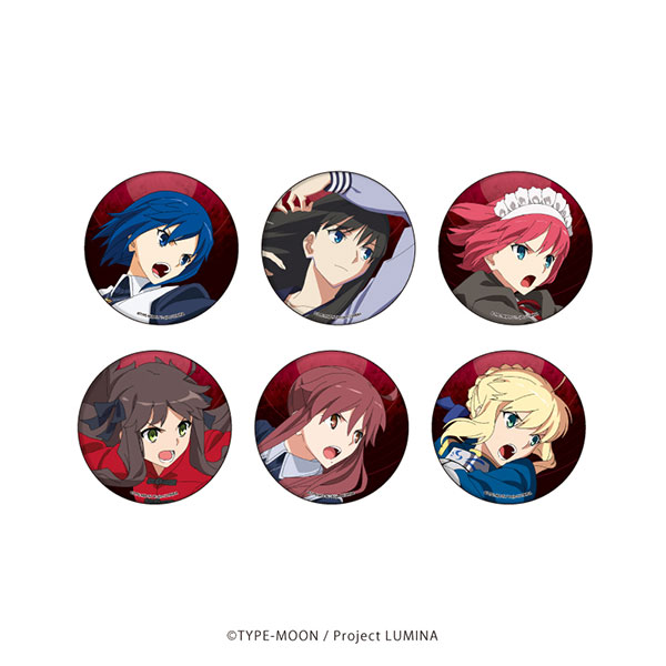 缶バッジ「MELTY BLOOD： TYPE LUMINA」02/公式イラスト 6個入りBOX[A3
