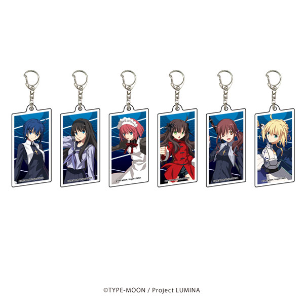 アクリルキーホルダー「MELTY BLOOD： TYPE LUMINA」02/公式イラスト 6個入りBOX[A3]《在庫切れ》