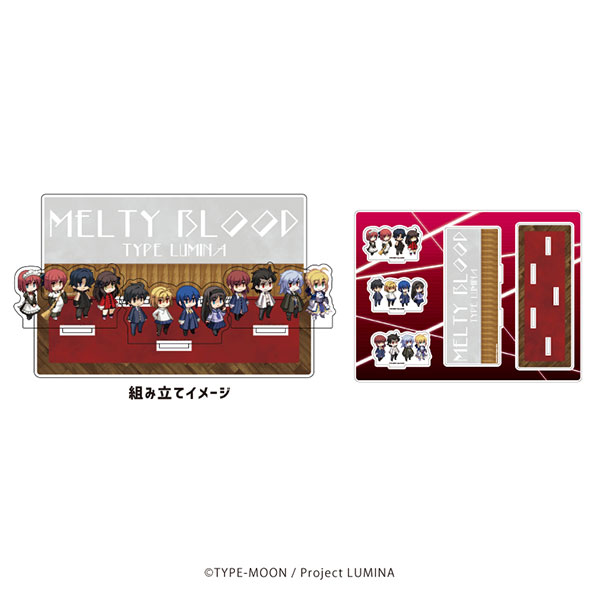 プレミアム アクリルジオラマプレート「MELTY BLOOD： TYPE LUMINA」01/ドットデザイン(公式イラスト)[A3]《在庫切れ》