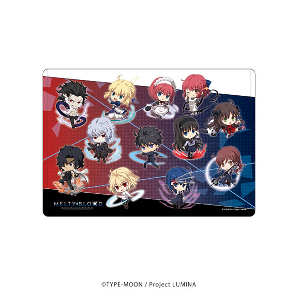 キャラクリアケース「MELTY BLOOD： TYPE LUMINA」01/集合デザイン(ミニキャライラスト)[A3]《在庫切れ》