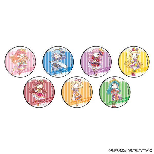 缶バッジ「アイカツフレンズ！＆アイカツオンパレード！」03/グラフ