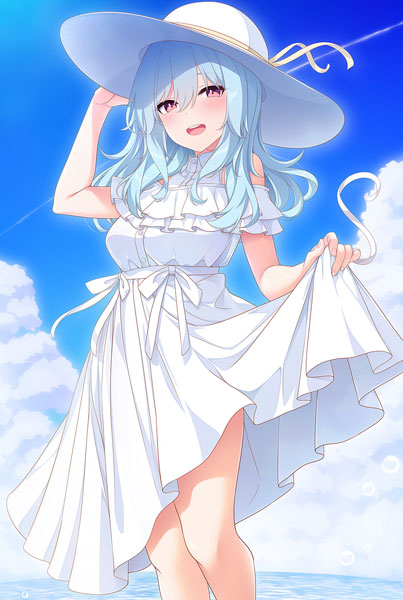 恋にはあまえが必要です 海辺の氷華さん F6アクリルキャンバス[HOOKSOFT]《在庫切れ》
