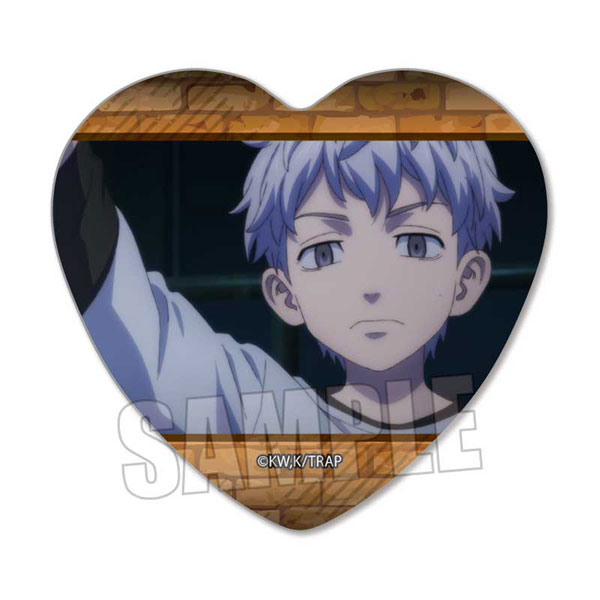 東京卍リベンジャーズ 東リべ 三ツ谷隆 ハート缶バッジ メモリーズハート缶バッジ Part2 東京リベンジャーズ 三ツ谷隆(双龍