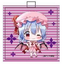 東方プロジェクト ミニキャンパスアートキーホルダー レミリア・スカーレット[S・Y・M]《在庫切れ》