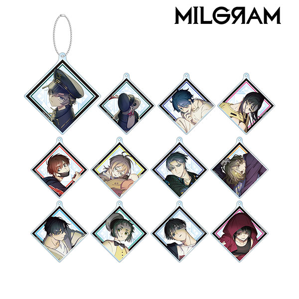 MILGRAM -ミルグラム- 描き下ろしイラスト 3rd Anniversary ver. トレーディングアクリルキーホルダー 12個入りBOX[アルマビアンカ]《在庫切れ》