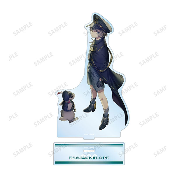 MILGRAM -ミルグラム- 描き下ろしイラスト エス＆ジャッカロープ 3rd Anniversary ver. BIGアクリルスタンド[アルマビアンカ]《在庫切れ》
