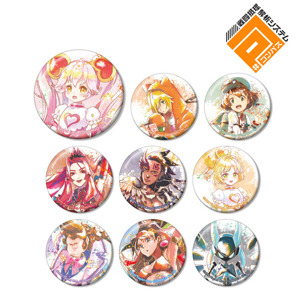 #コンパス 戦闘摂理解析システム トレーディング Ani-Art aqua label 缶バッジ ver.C 9個入りBOX[アルマビアンカ]《在庫切れ》