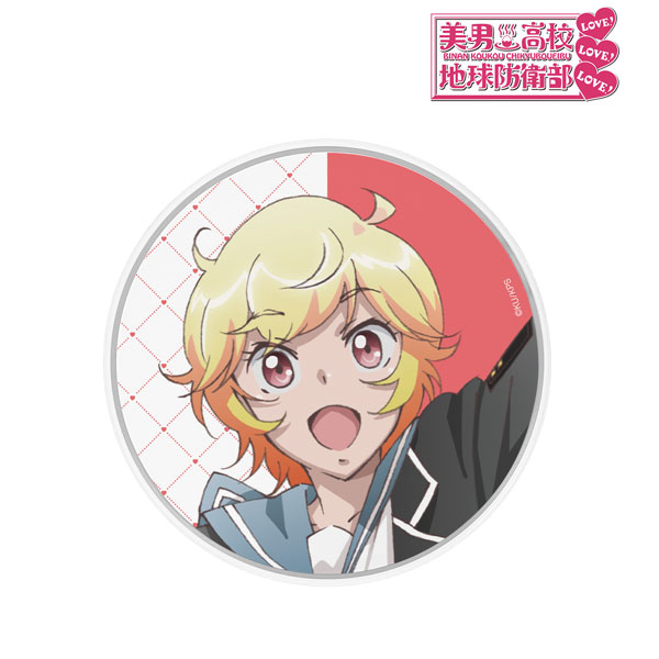 美男高校地球防衛部LOVE！LOVE！LOVE！箱根有基Qi対応ワイヤレス充電器 美男高校地球防衛部LOVE！LOVE！LOVE！ 箱根有基 Qi対応ワイヤレス充電