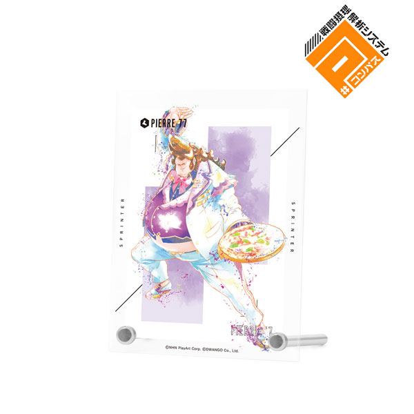 #コンパス 戦闘摂理解析システム ピエール77世 Ani-Art aqua label A6アクリルパネル[アルマビアンカ]《在庫切れ》