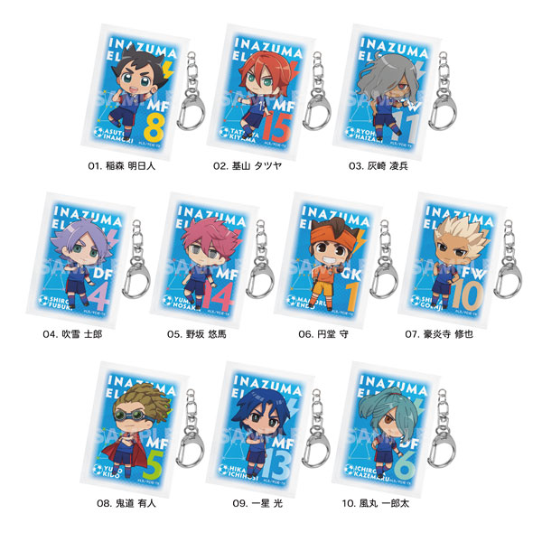 イナズマイレブン オリオンの刻印 ミニチュアキャンバスキーホルダー