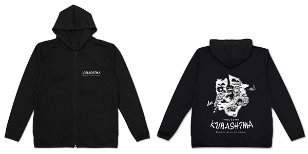 蒼の彼方のフォーリズム 久奈島のお土産風 薄手ドライパーカー/BLACK-L（再販）[コスパ]《０４月予約》