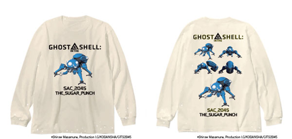 THE SUGAR PUNCH 攻殻機動隊 長袖Tシャツ XL THE SUGAR PUNCH 攻殻機動隊 長袖Tシャツ XL