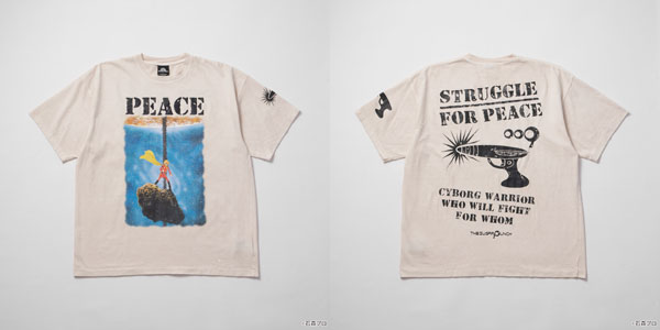 限定販売】CYBORG009 T-SHIRT(PEACE) / WHT / XL[THE SUGAR
