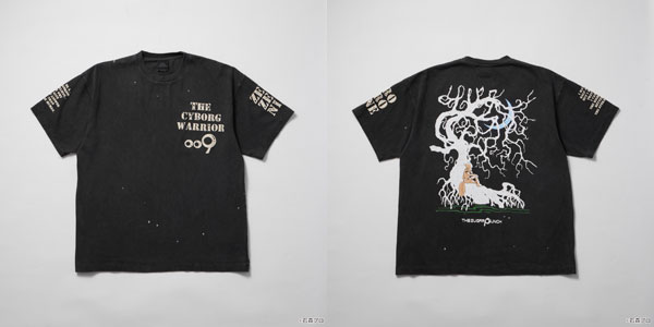 限定販売】CYBORG009 T-SHIRT(wood pattern) / BLK / M[THE SUGAR