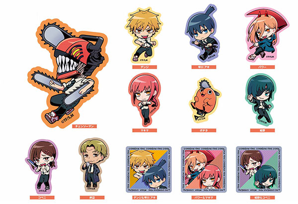 アニメ チェンソーマン TDステッカー 12個入りBOX[タカラトミーアーツ]《在庫切れ》