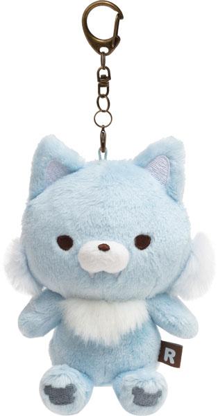 MF21301 リラックマ 『チャイロイコグマのぎゅっとぬいぐるみ』 おでかけぬいぐるみキーホルダー アオイコオオカミ