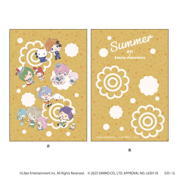 PUコンパクトミラー「A3！×Sanrio characters」02/夏組[A3]《在庫切れ》
