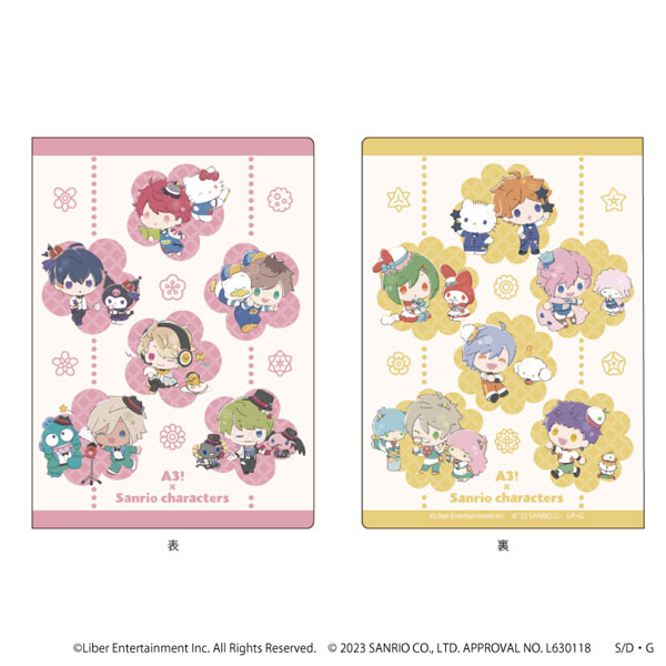 プレミアムポストカードホルダー「A3！×Sanrio characters」01/S＆S[A3]《在庫切れ》